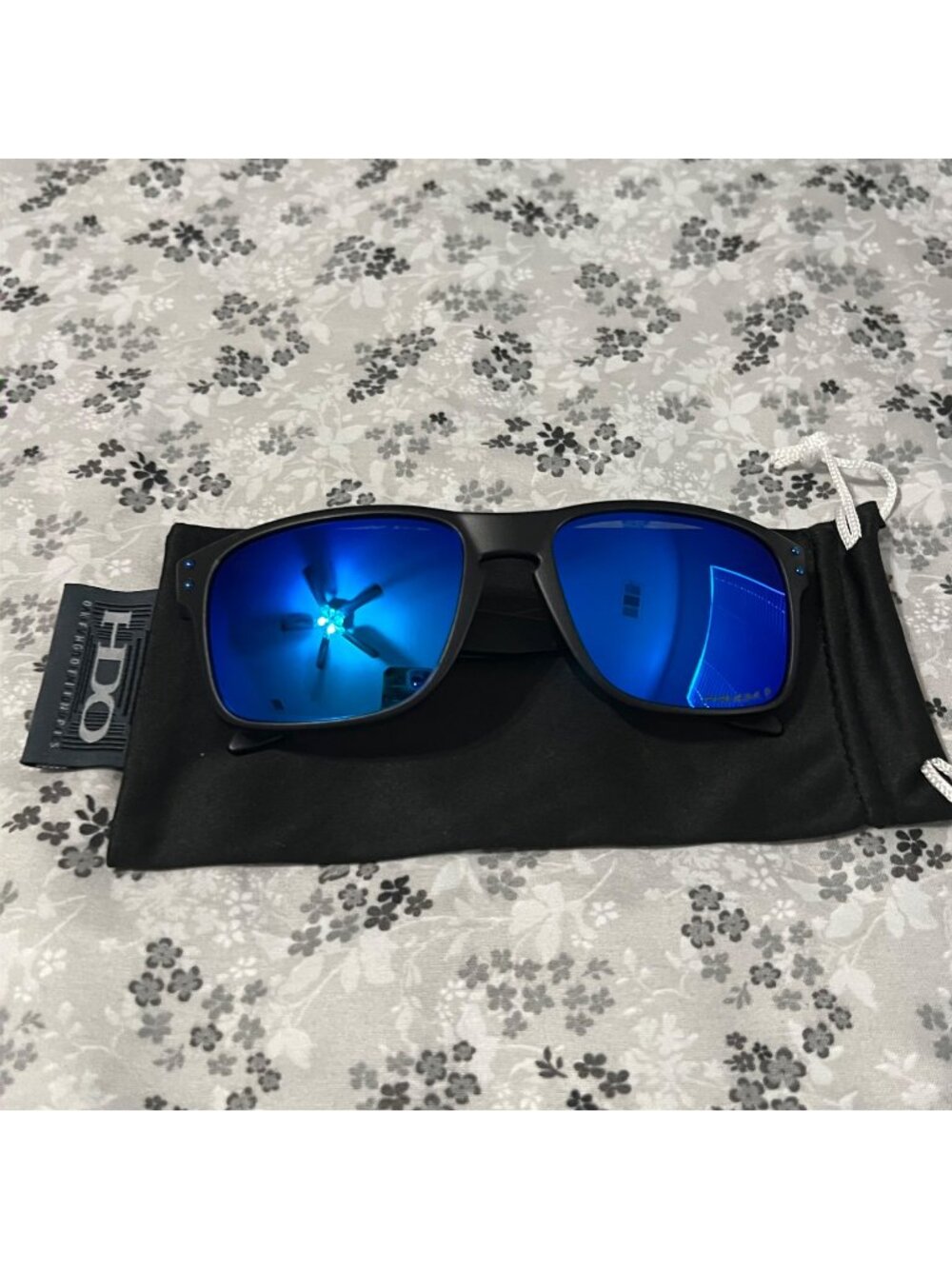 Oakley Sunglasses Holbrook Sapphire Iridium Prizm Polarized 9102 ✨️ NEW✨️ - Picture 2 of 12